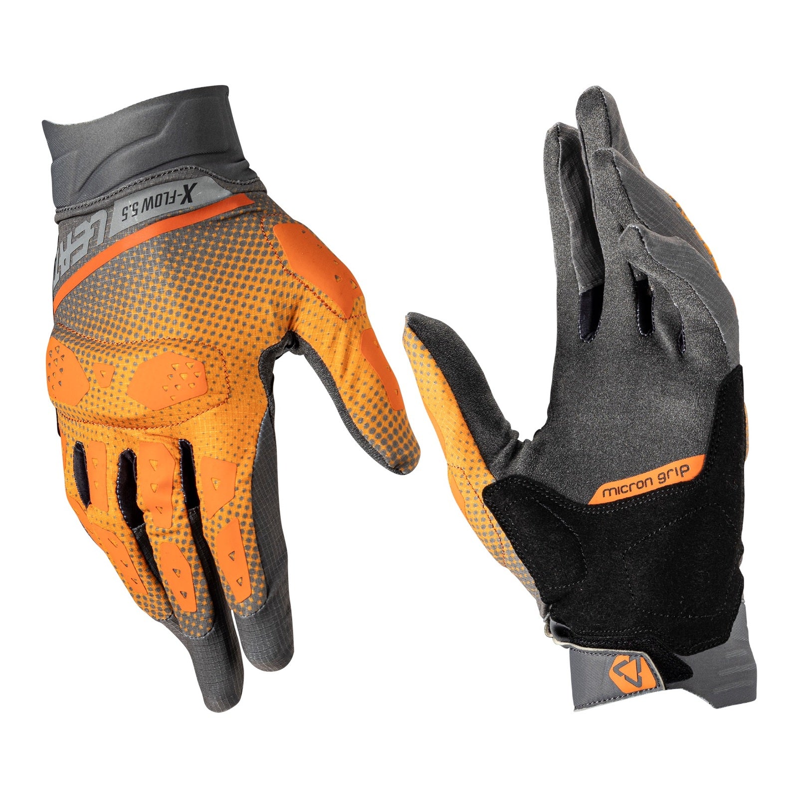 Leatt 5.5 ADV X-Flow Glove (Short) - Orange
