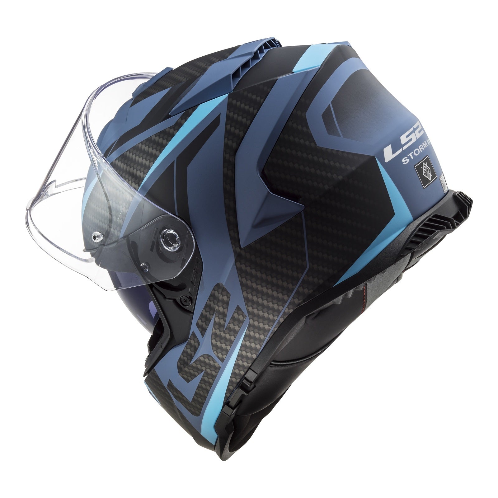 LS2 FF800 Storm II Racer Helmets - Matte Blue 06