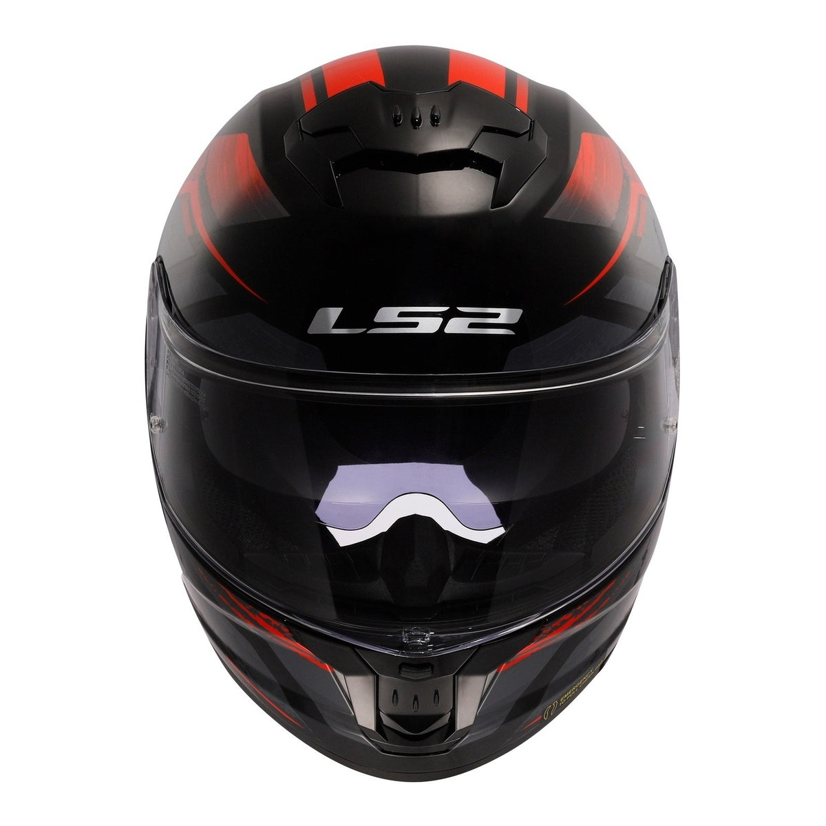 LS2 FF808 Stream II Fury - Black / Red 06