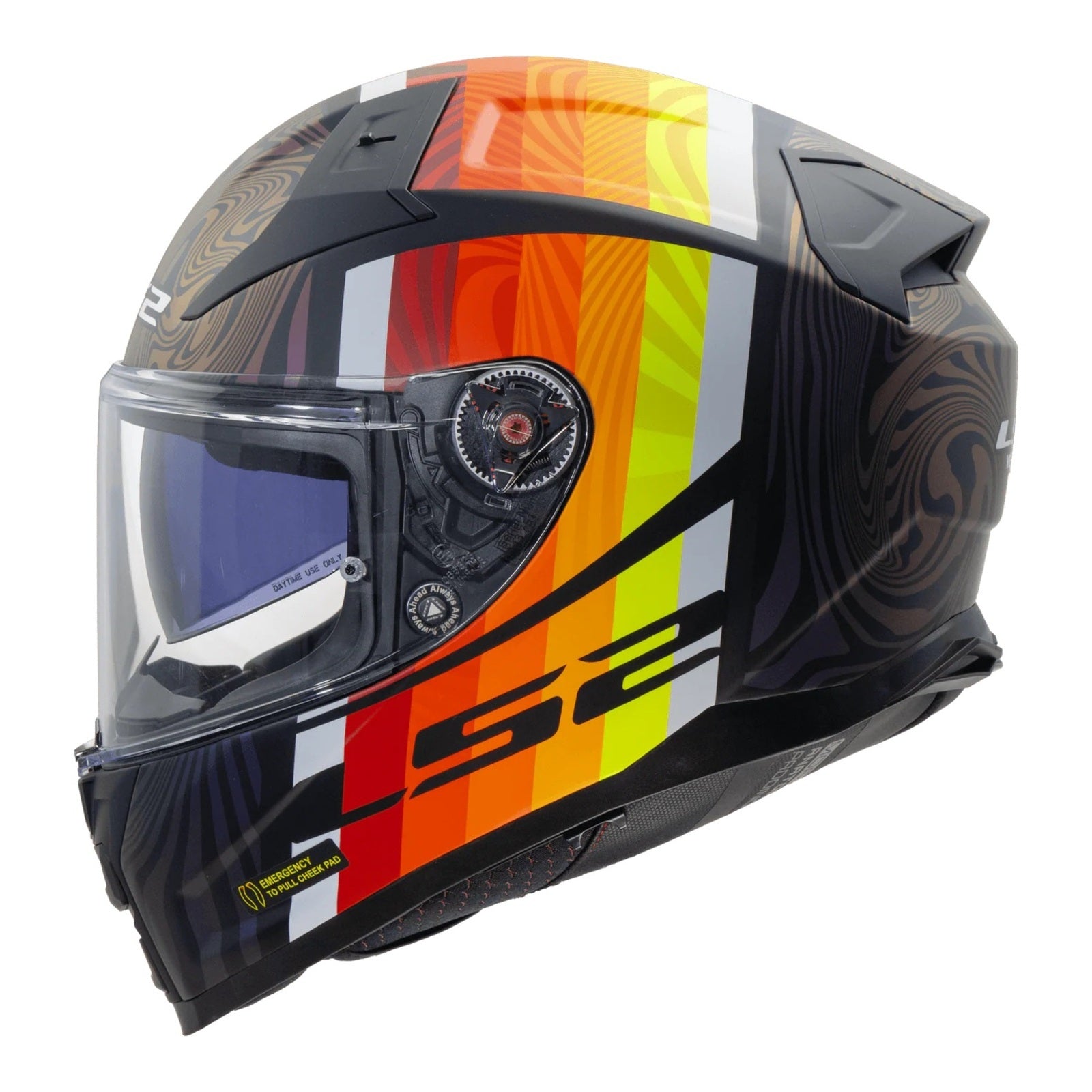 LS2 FF811 Vector II Freedom Helmet - Matte Black / Chameleon