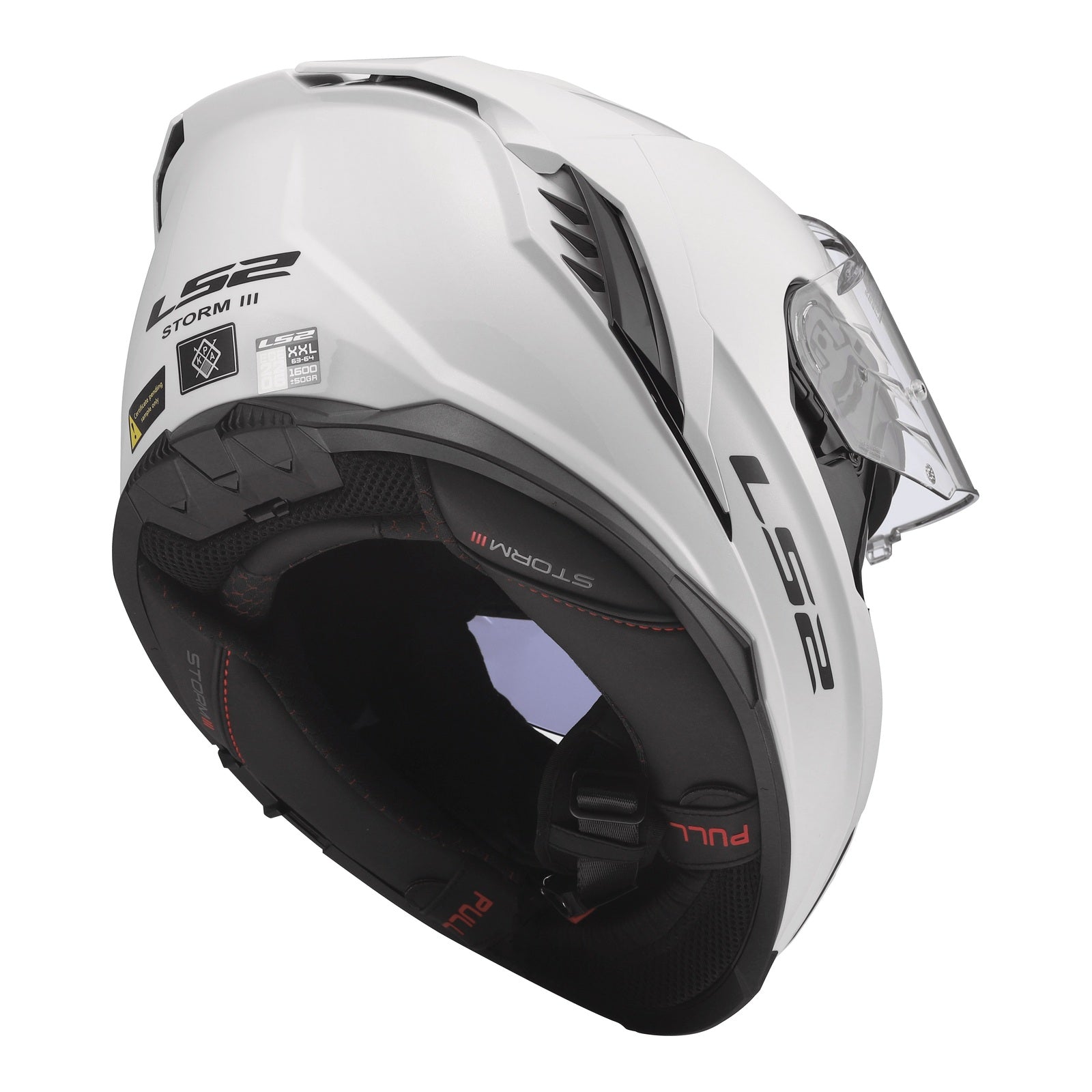 LS2 FF818 Storm III Helmet - Gloss White