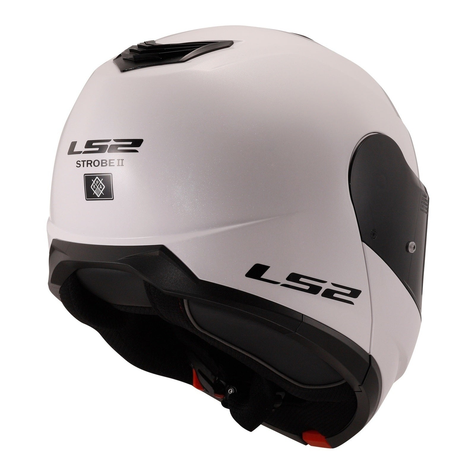 LS2 FF908 Strobe II Helmets - White 06
