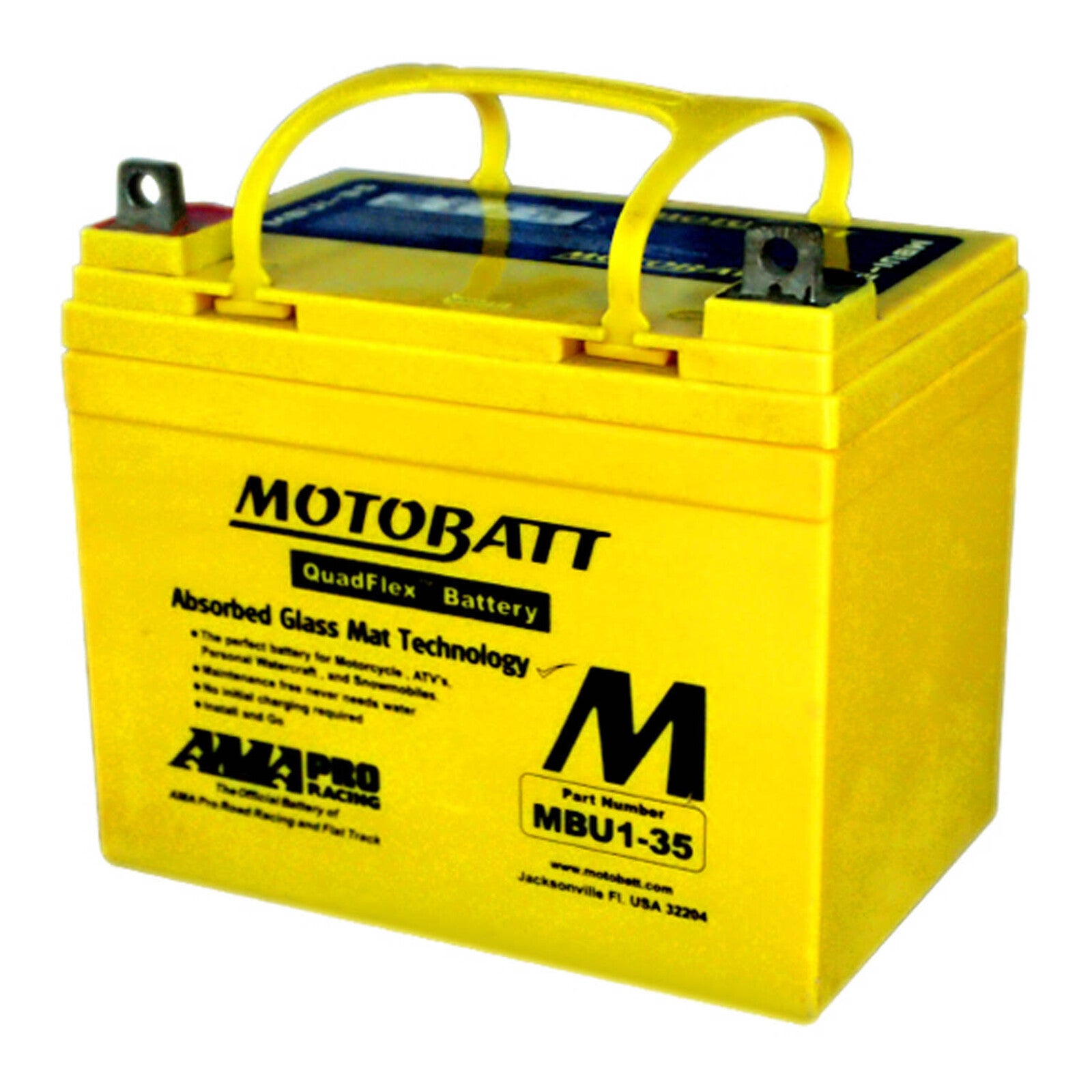 Motobatt Lug Type Terminal MBU1-35 - Positive L/H