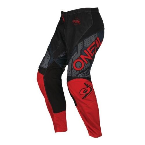 O'neal Youth Element Camo V.22 Black Red Pants - Unisex - 18 - Youth - Black/Red