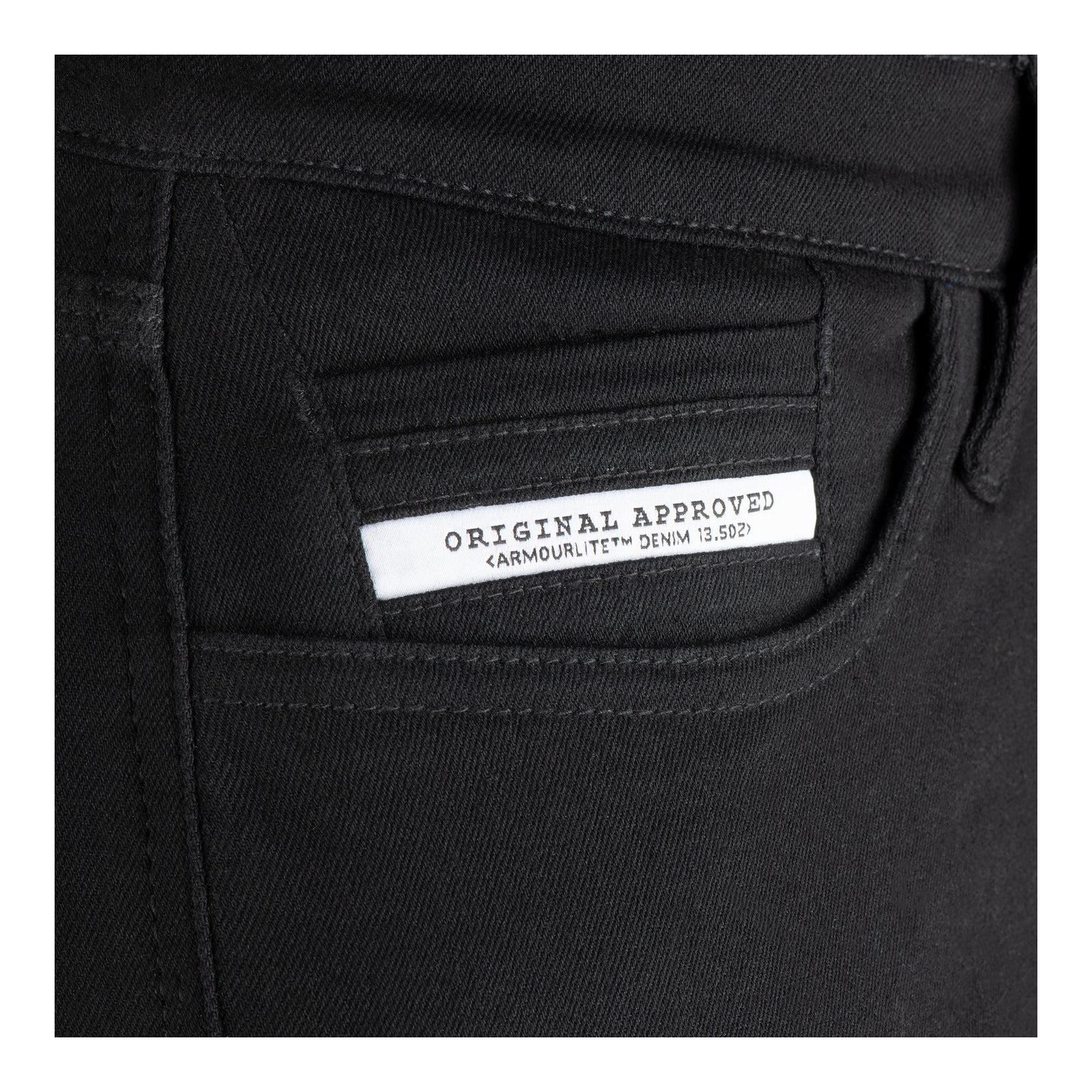 Oxford AA Super Stretch Men's Jean - Black (Regular)
