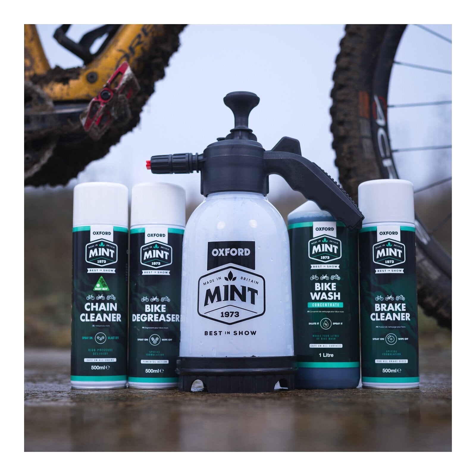 Oxford Mint Snow Foam Bottle 2L