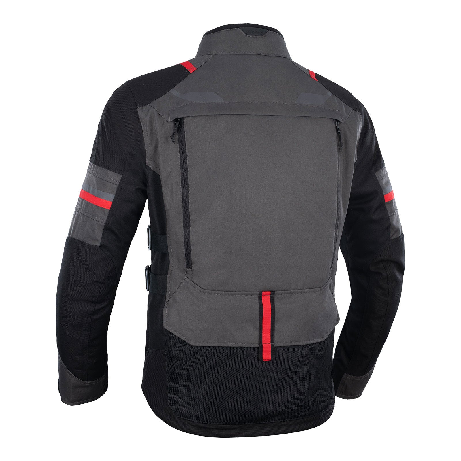 Oxford Rockland Men's Jacket - Charcoal Black / Red