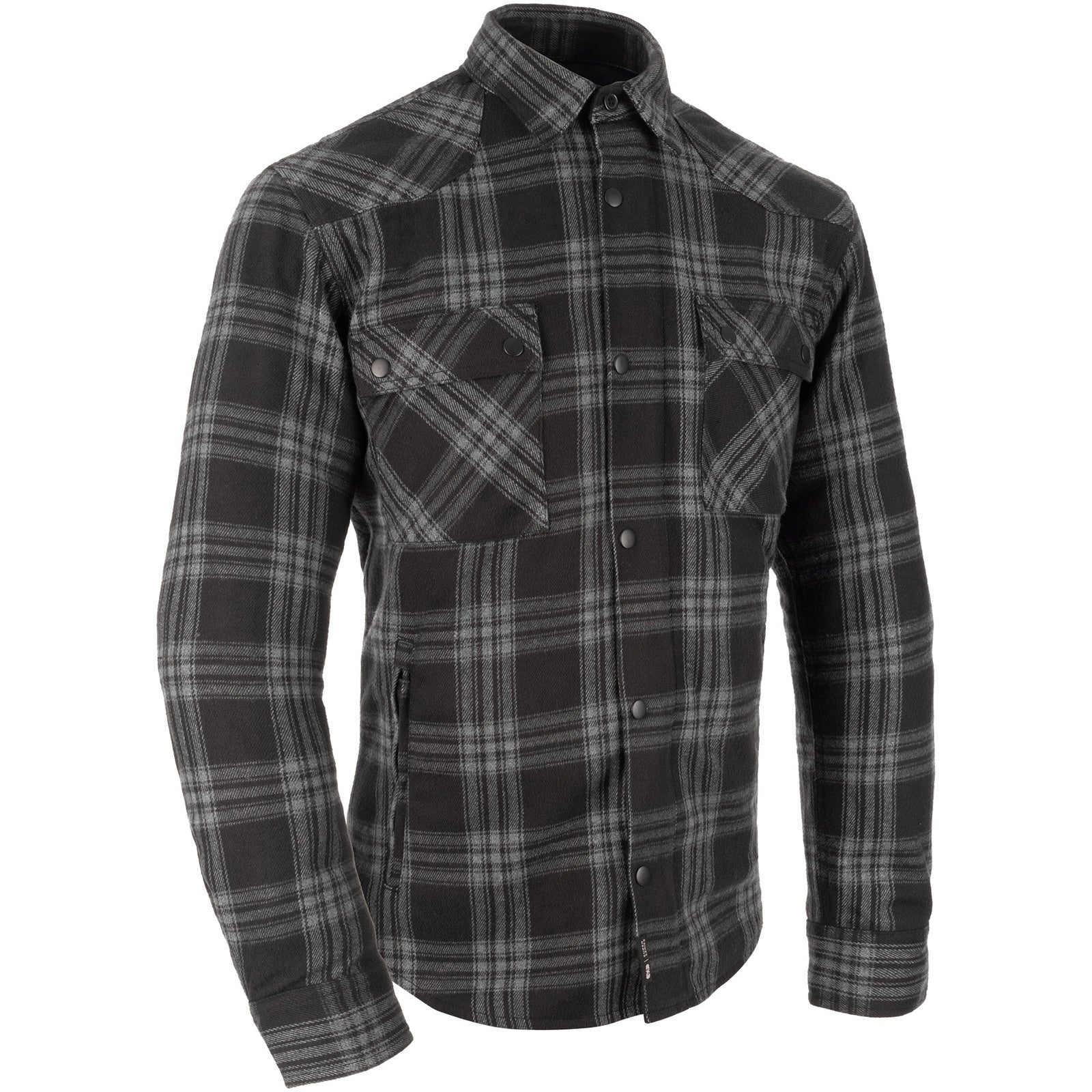 Oxford Kickback 3.0 Men's Shirt - Grey / Black Check