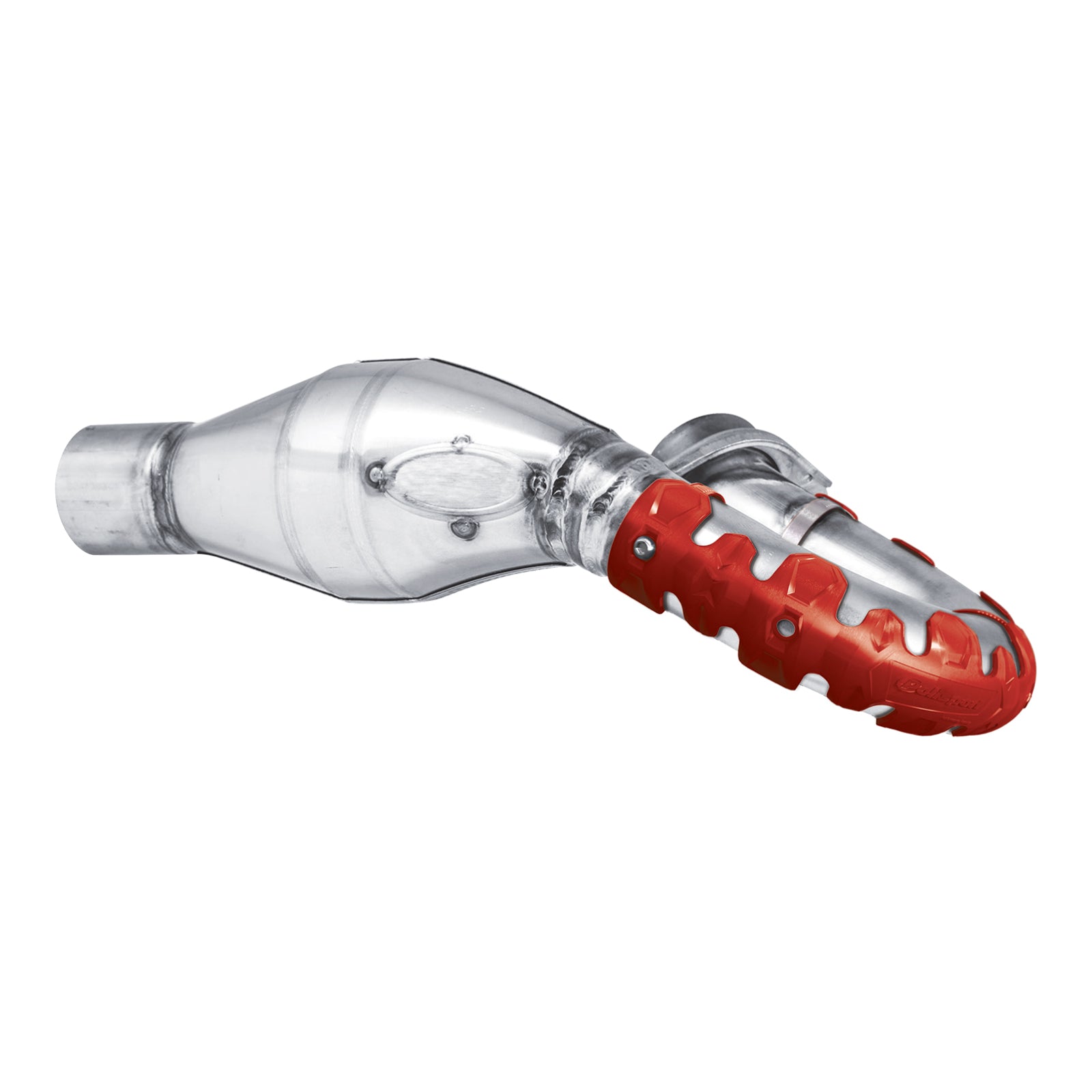 Polisport Armadillo Head Pipe Guard - Red (22cm)