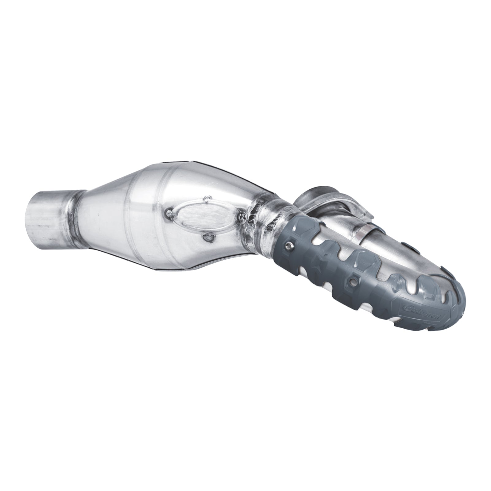 Polisport Armadillo Head Pipe Guard - Nardo Grey (22cm)