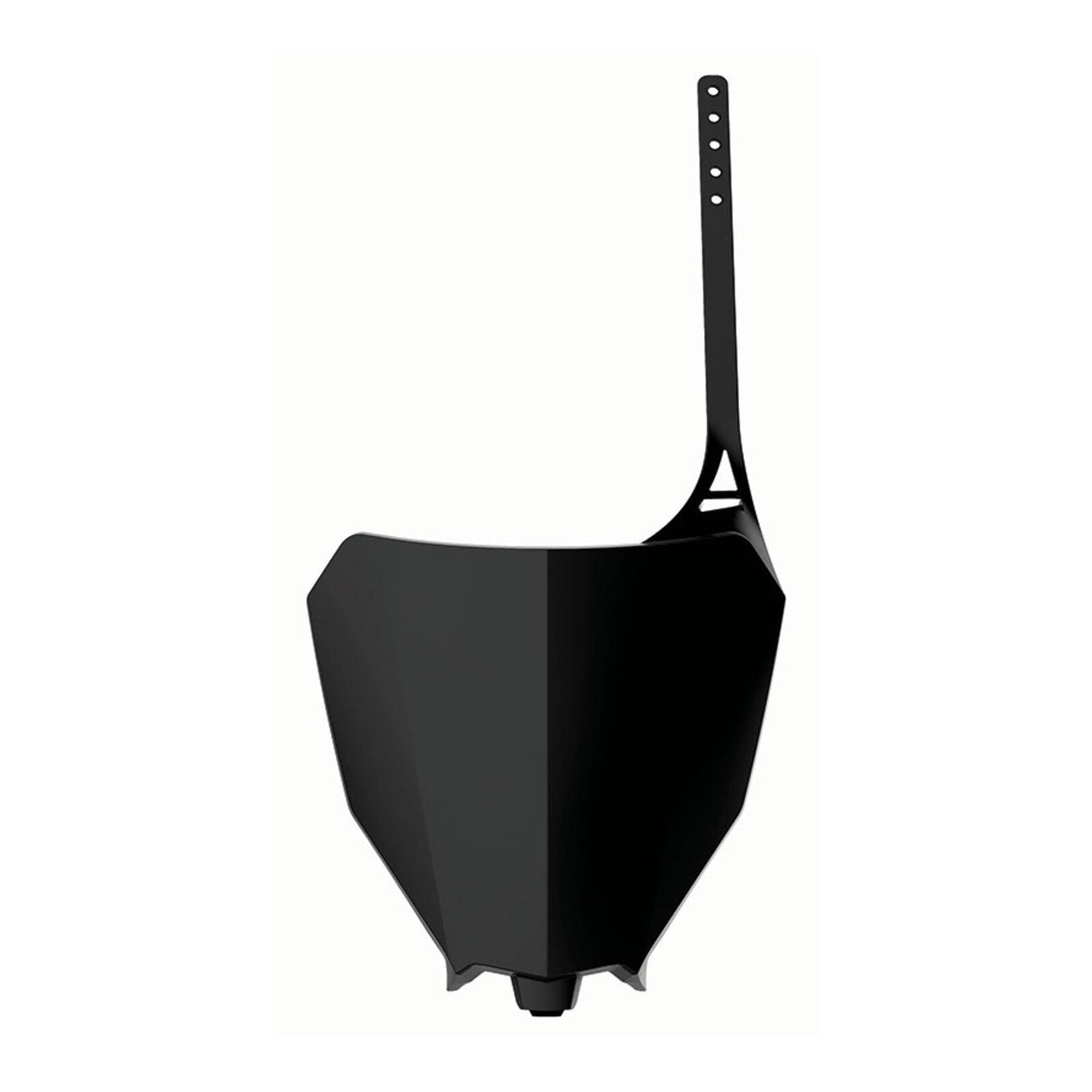 NUMBER PLATE HON CRF450R 17- BLK