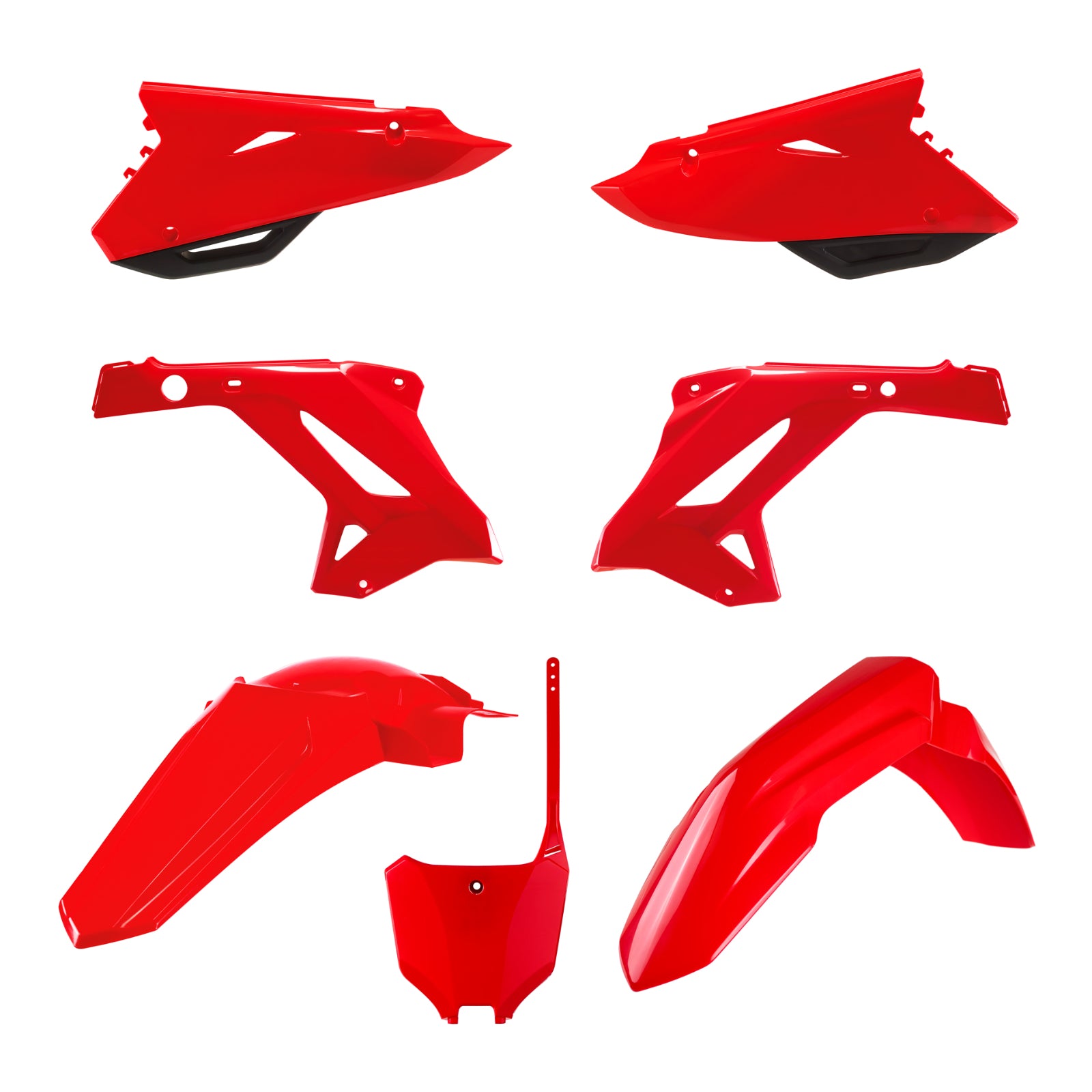Polisport Restyling Kit Honda CR125/250 '00-'01 CRF22 Style Red