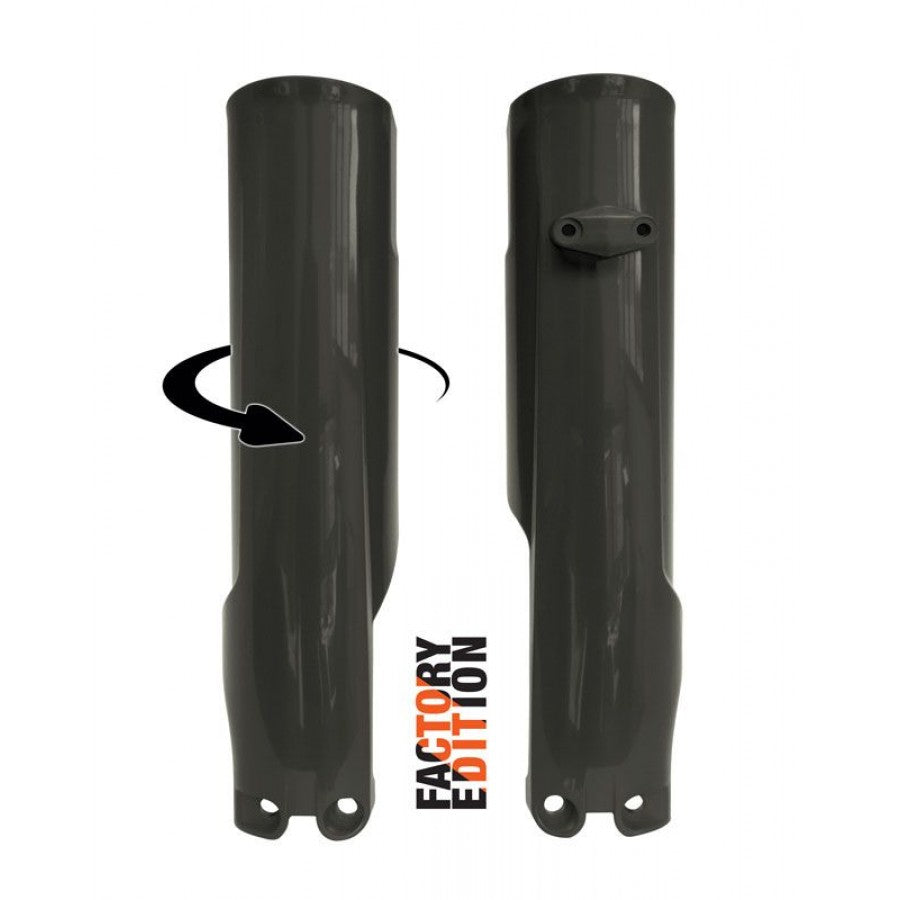 FORK PROTECTORS RTECH FACTORY FULL WRAP HUSQVARNA TC / FC KTM SX / SX-F 23-24 BLACK