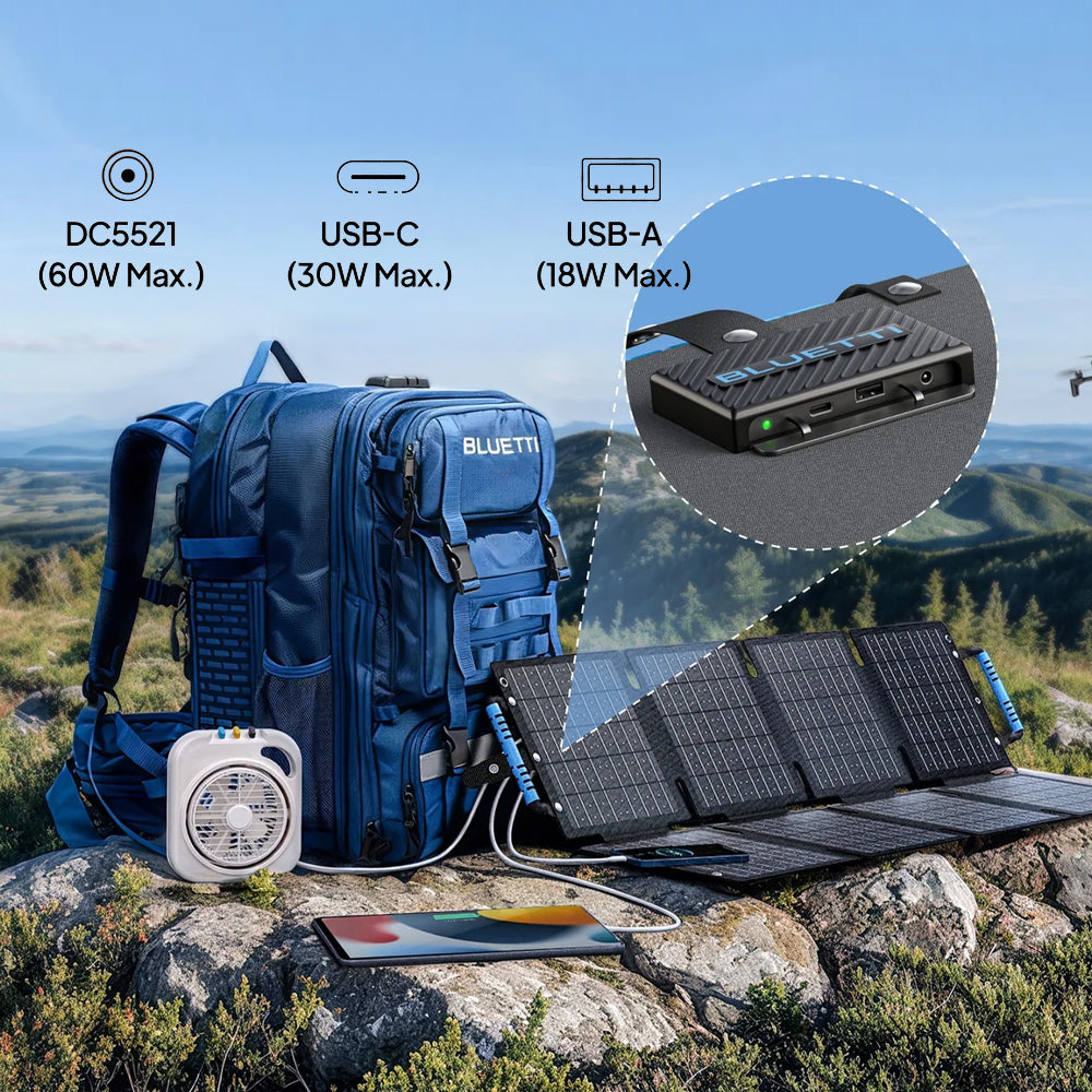 BLUETTI PV60F FOLDABLE SOLAR PANELS | 60W