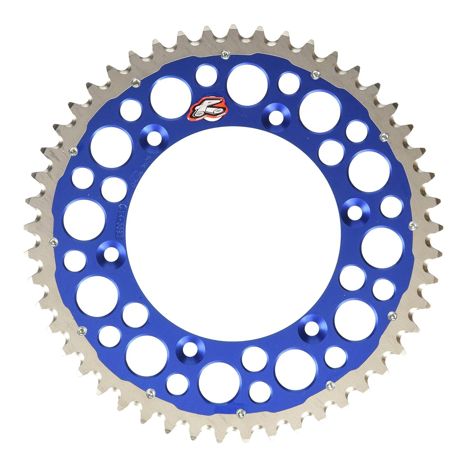 Renthal Sprocket Twinring Blue 49T Bi-Metal Grooved Packaged