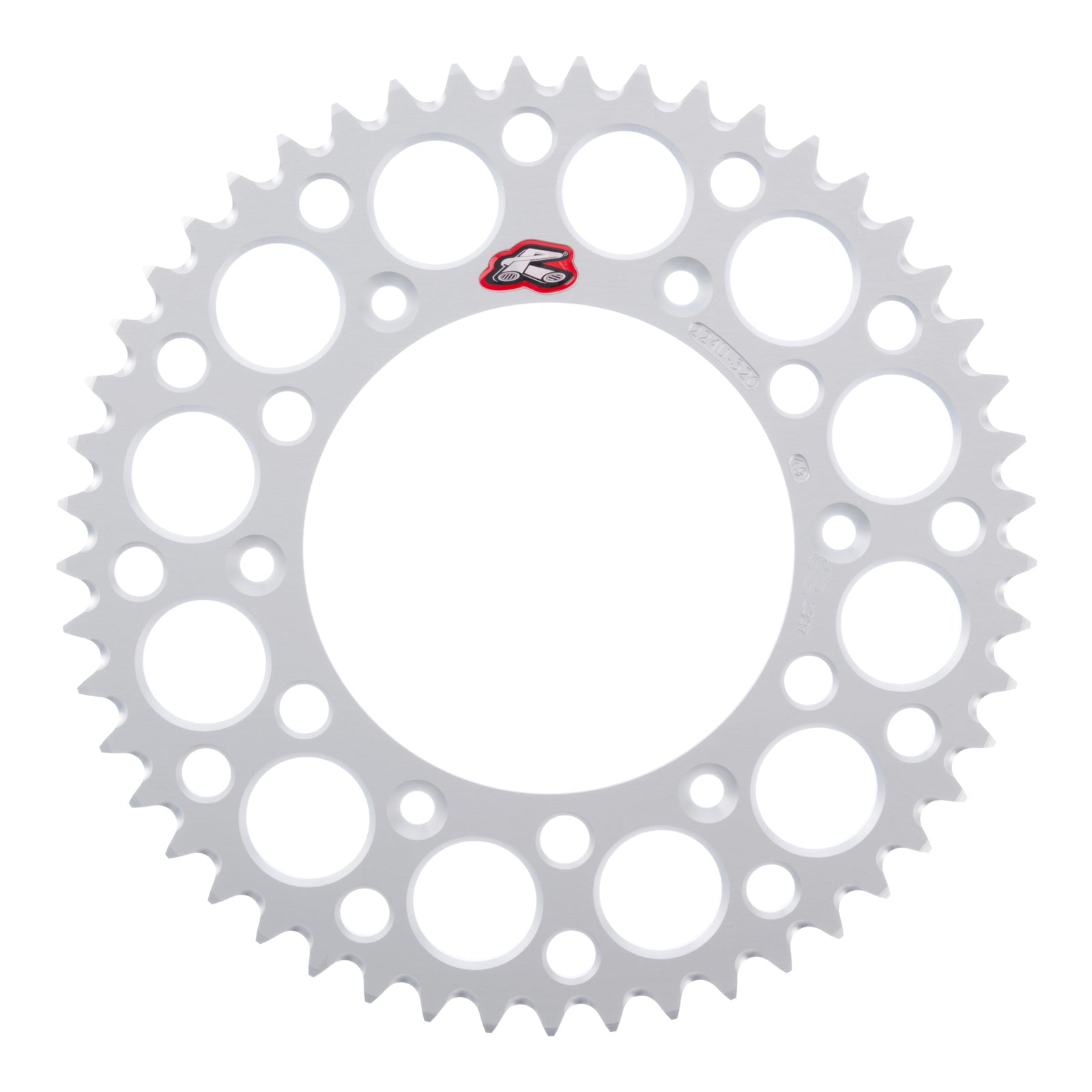 Renthal Sprocket Rear Silver 49T Alloy 7075 T6 Grooved KTM