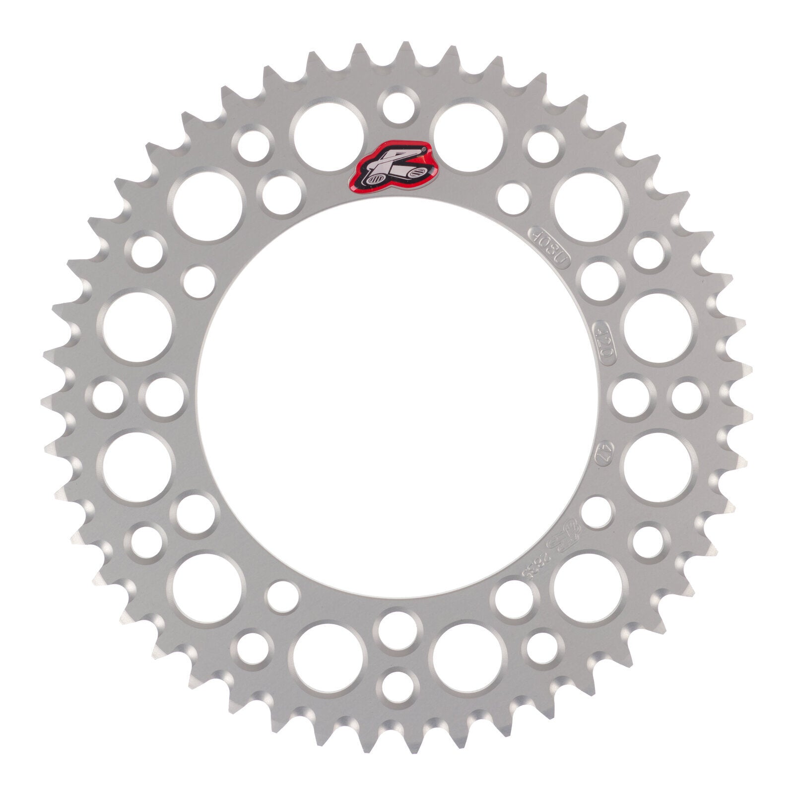 Renthal Sprocket Rear Silver 49T Alloy 7075 T6 Grooved