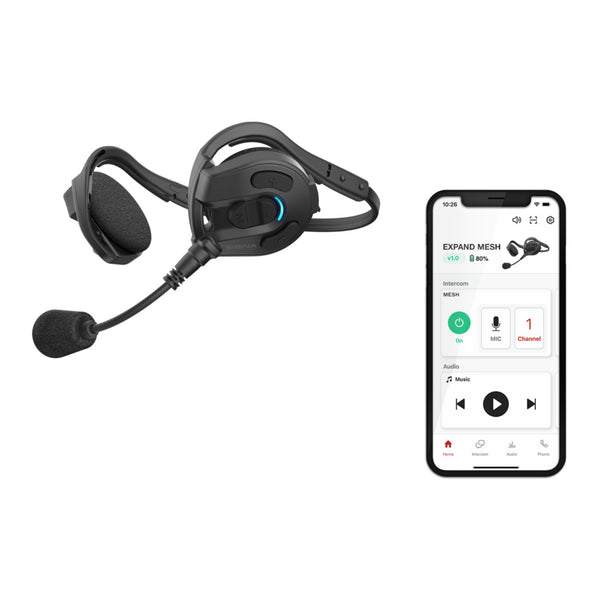 SENA EXPAND MESH BLUETOOTH INTERCOM HEADSET – Cycletreads