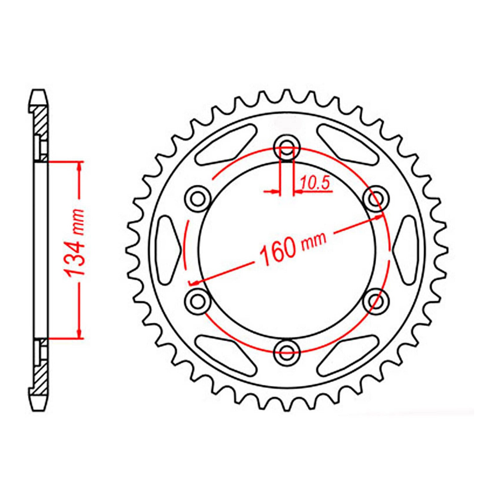 Sprocket Kit Honda CBR1000RR '06-'11 (economy) - 530XRE 16/42