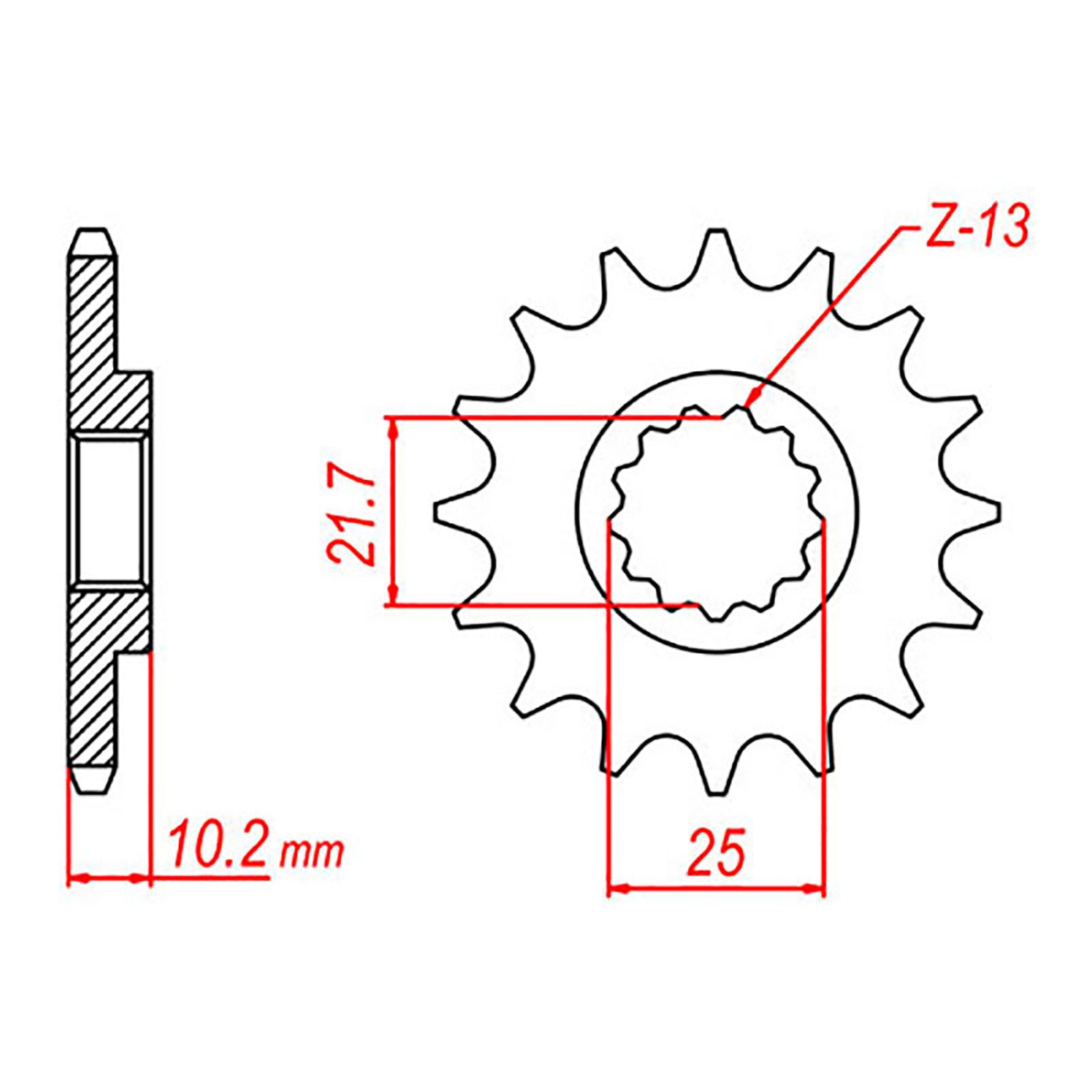 Sprocket Kit Yamaha XJ600 Diversion '09-'15 - 520XRE 15/46