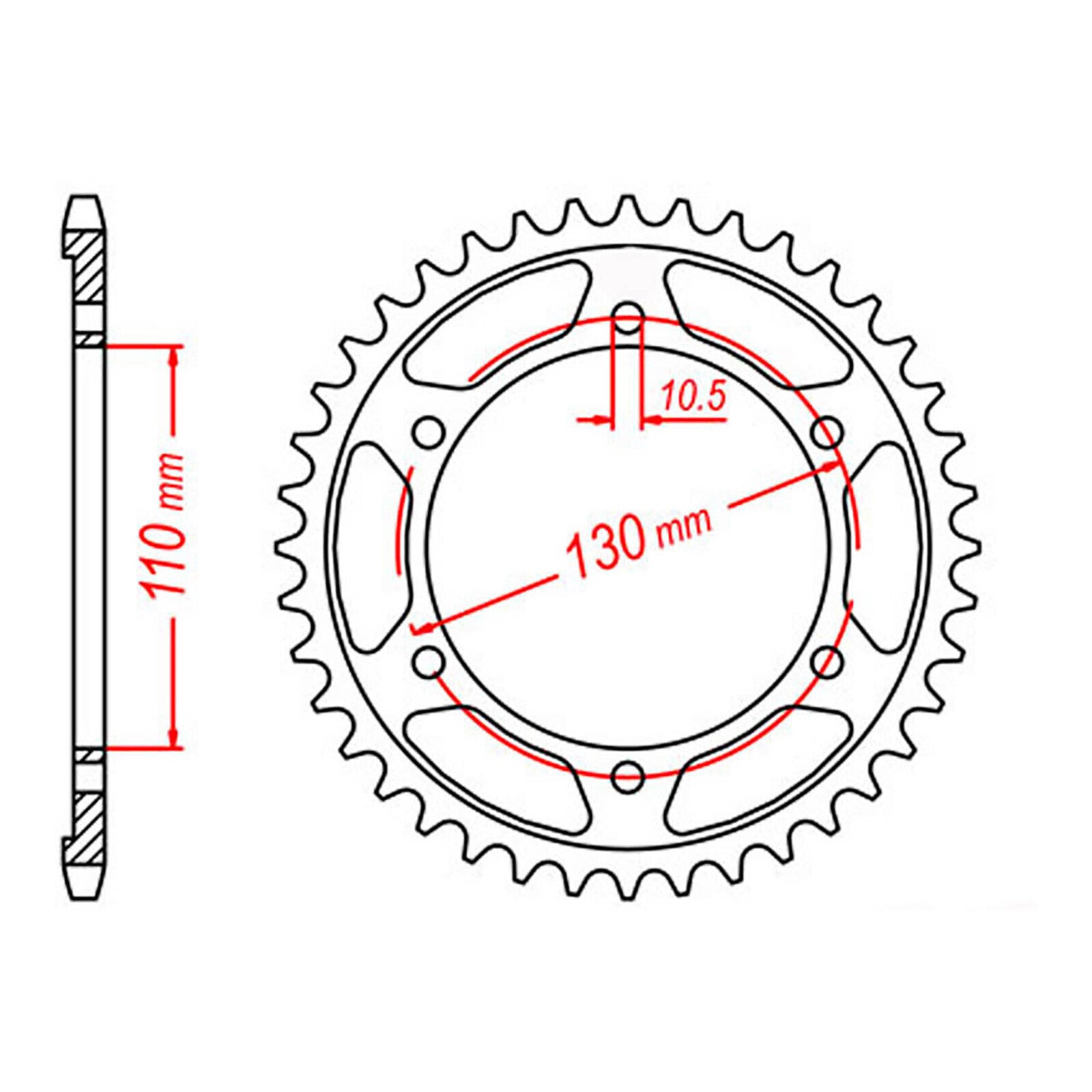 Sprocket Kit Yamaha MT09 - 525XRE 16/45
