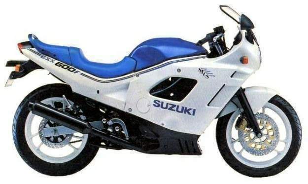 Suzuki GSX 600 FJ, FL, FV (88-97)