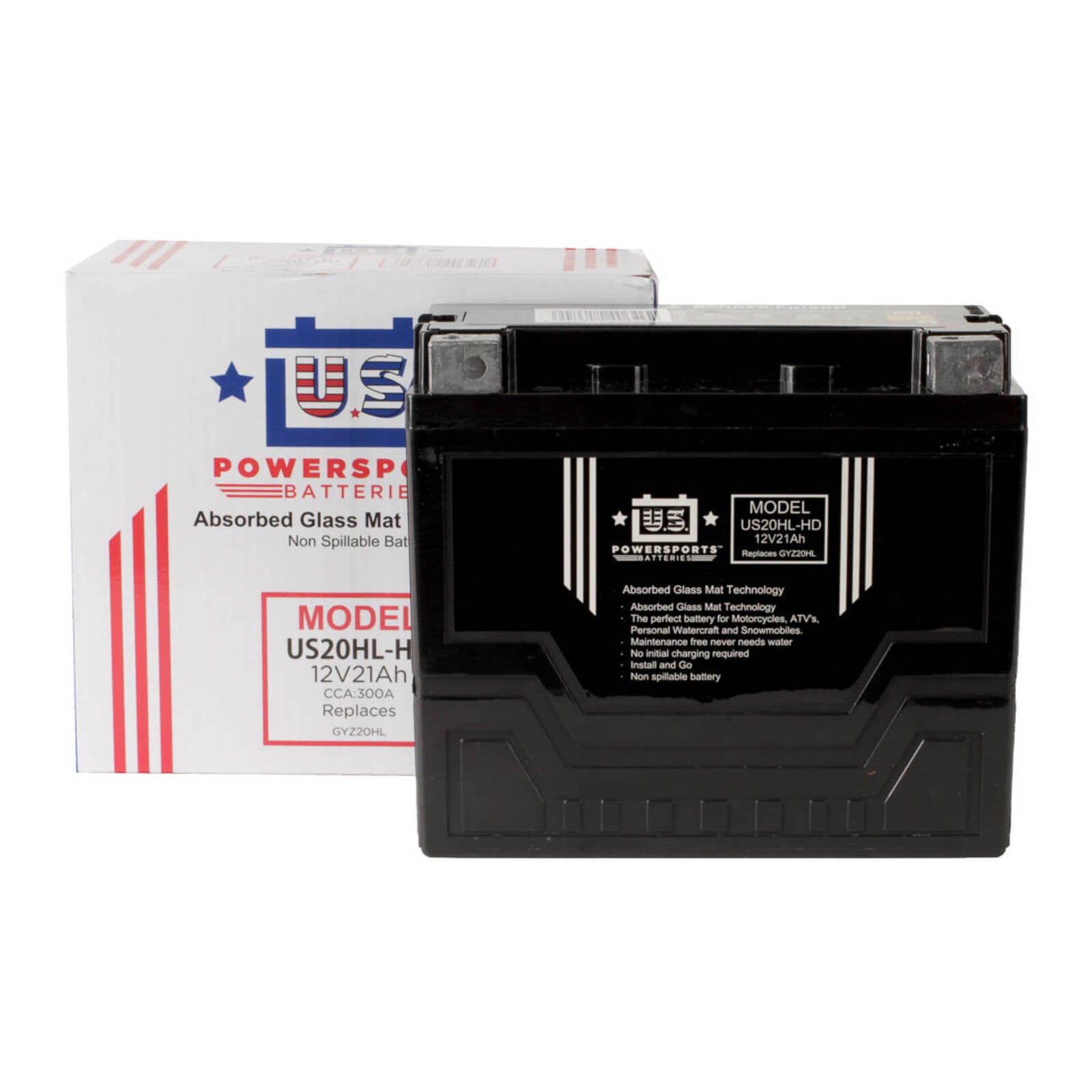USPS AGM Battery - US20HL-HD