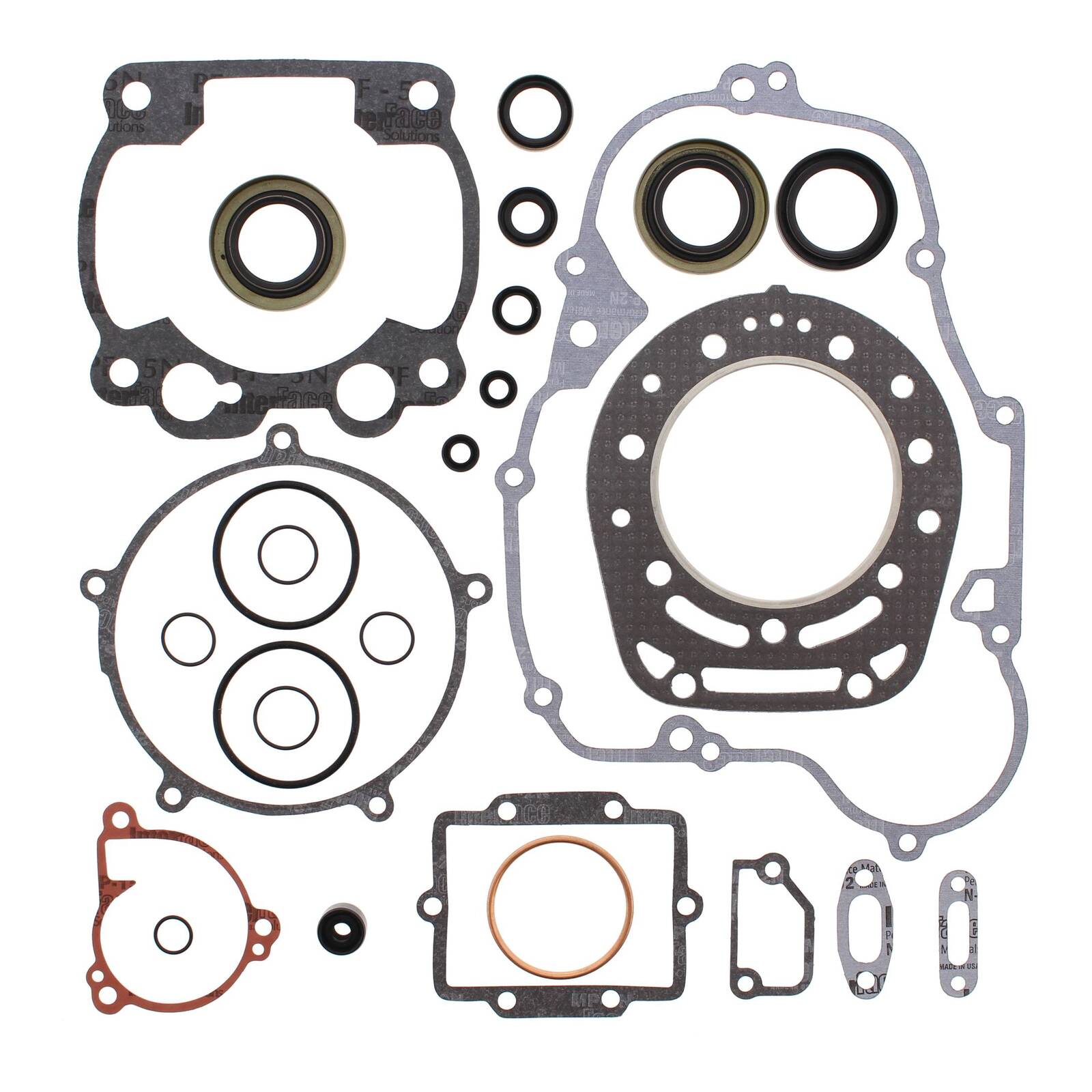 Vertex Complete Gasket Set with Oil Seals Kawasaki