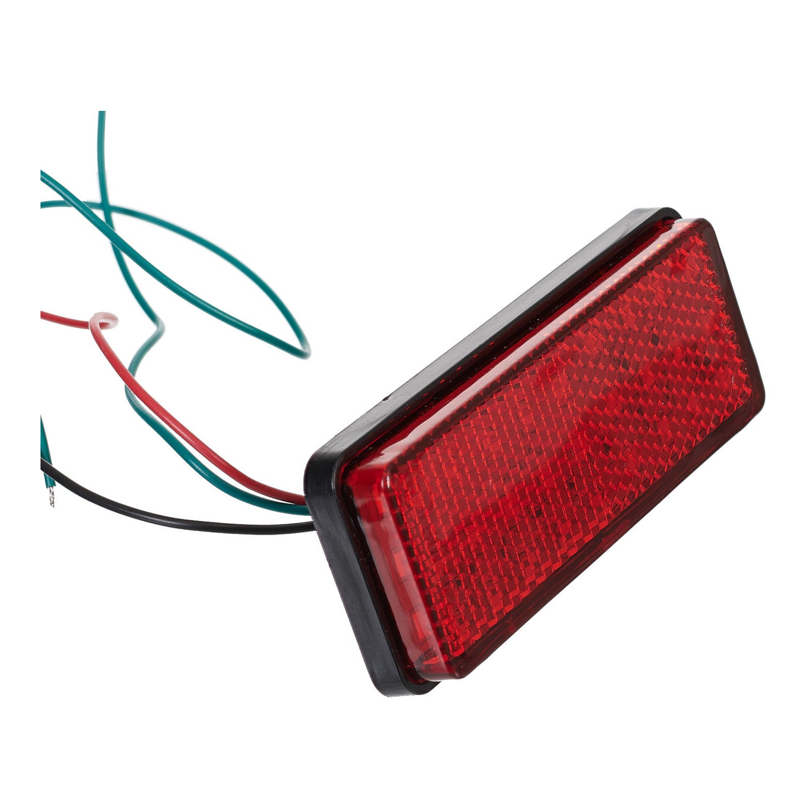 Whites Block LED Tail Light - Compact Rectangular - 35mm X 9