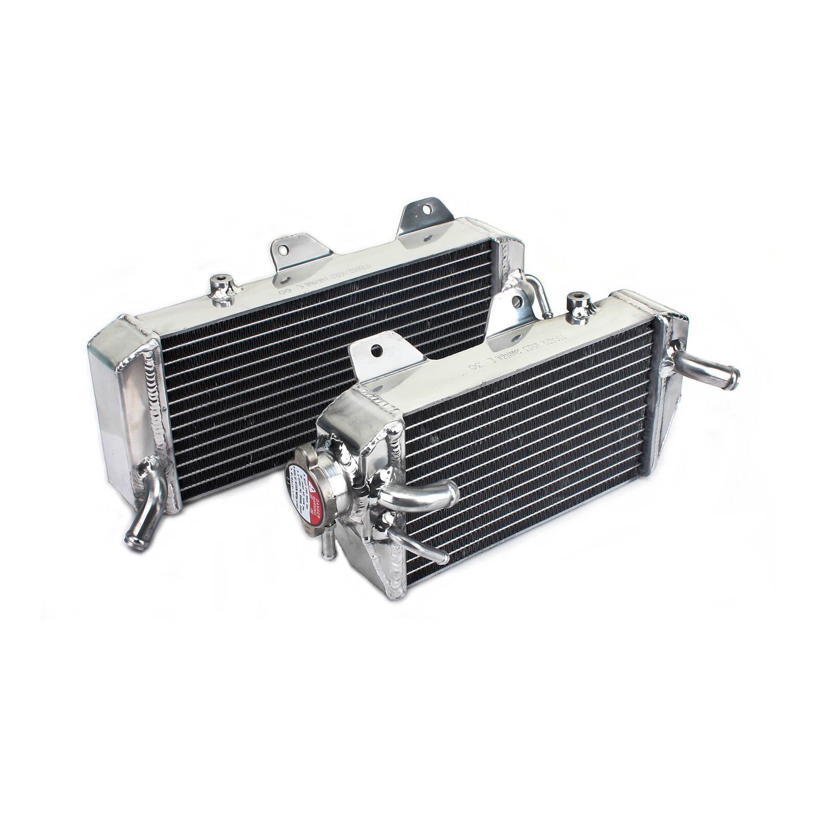 Whites Radiators Kawasaki KX450F '08 Pair