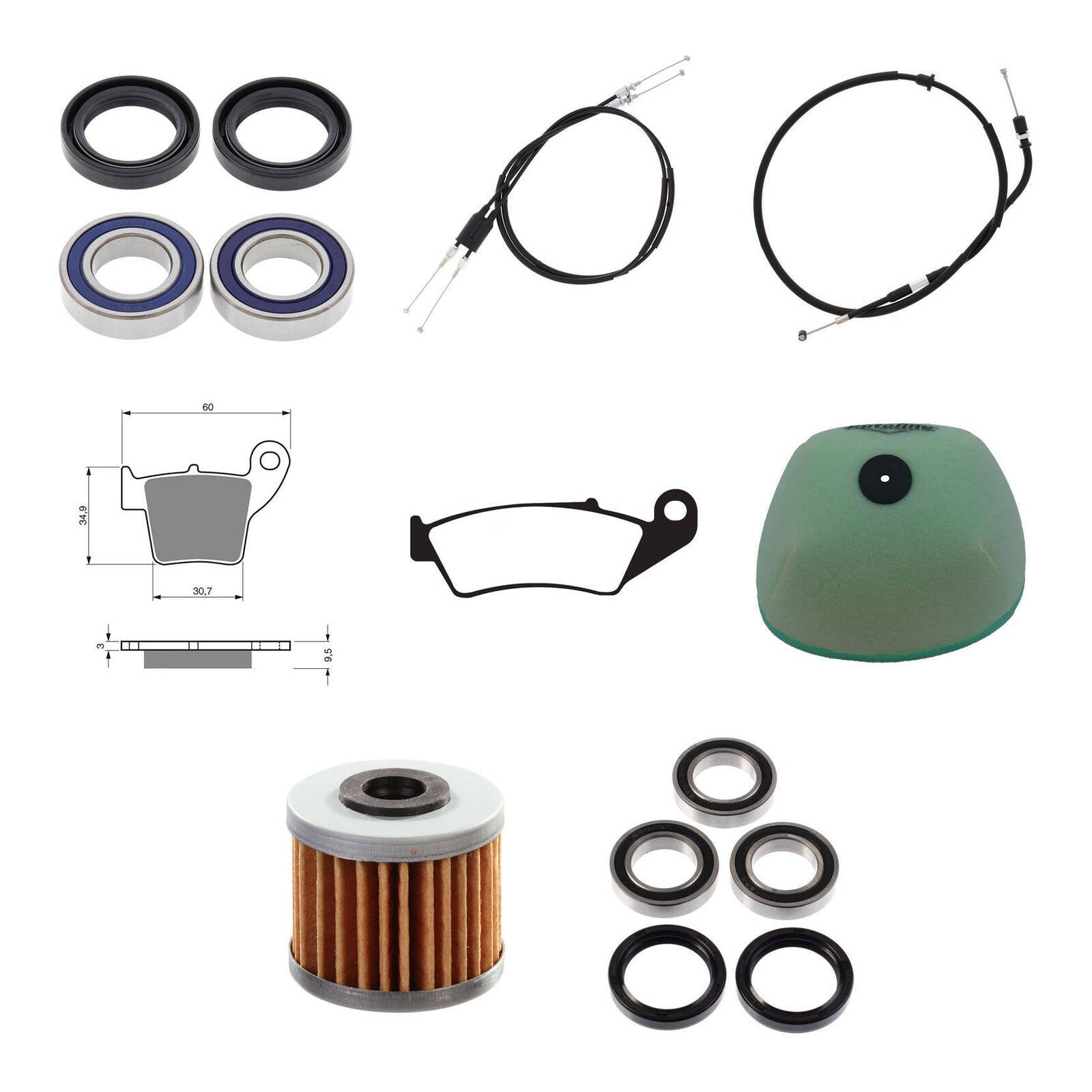 Offroad Refurb Kit - Honda CRF450R '15-'16