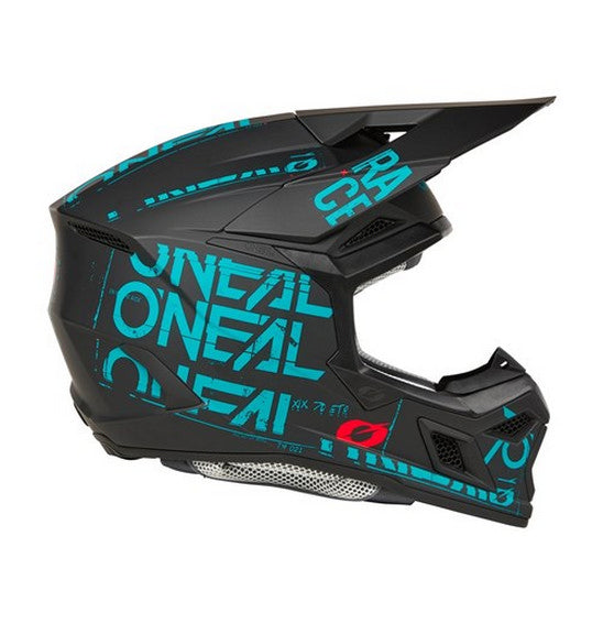 O'Neal 3SRS STATIC Helmet - Black/Teal