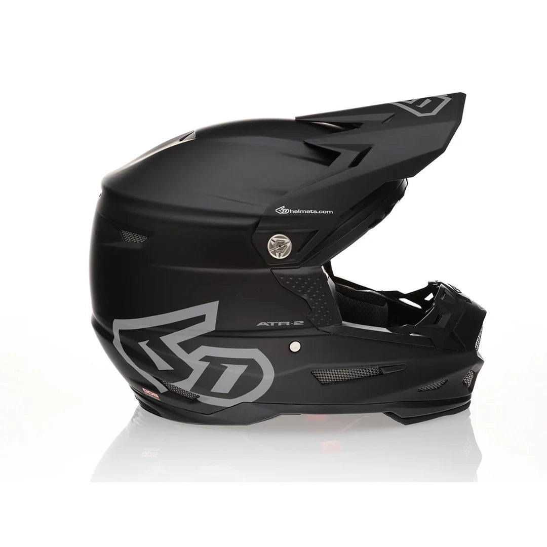 6D HELMET ATR-2 SOLID BLACK