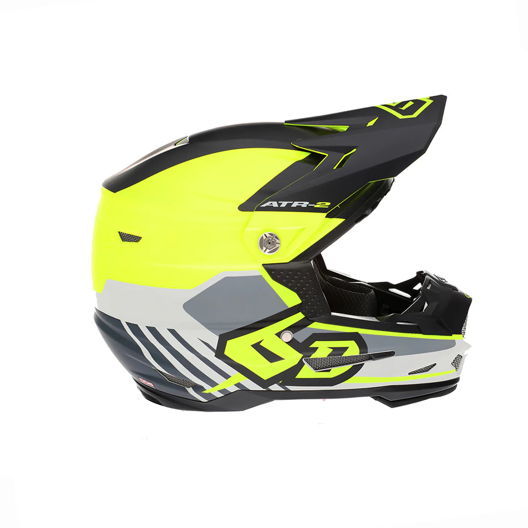 6D HELMET ATR-2Y TARGET NEON YEL