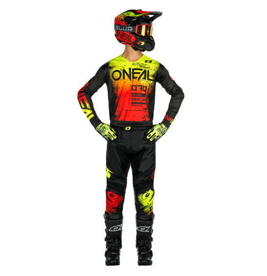 O'Neal 2026 Youth MAYHEM Scarz Jersey - Black/Red