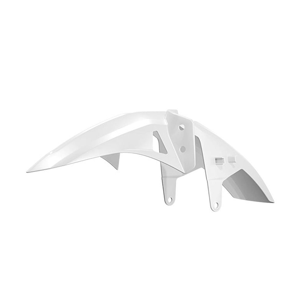 FRONT FENDER RTECH WHITE HONDA CRF1100L 20-ON XL750V TRANSALP 23-ON YAMAHA T7 19-ON
