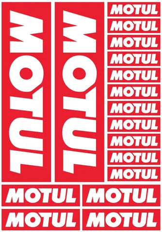 MOTUL STICKER SHEET