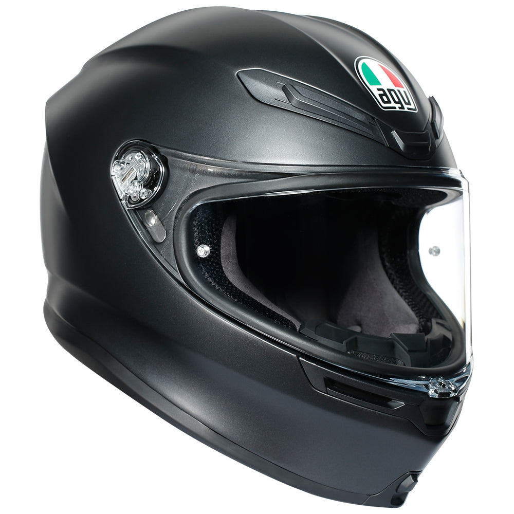 agv helmet clearance K6 S - Black the front air intakes designed with racing experience Brand new AGV K3 XXL