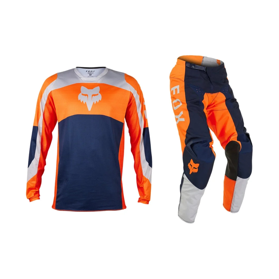 Fox 180 Adult Nitro Gearset Flo Orange