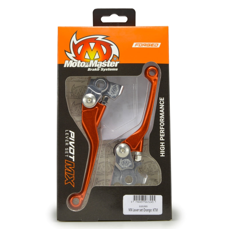 MOTO MASTER MX PIVOT LEVER SET ORANGE GASGAS HUSQVARNA KTM