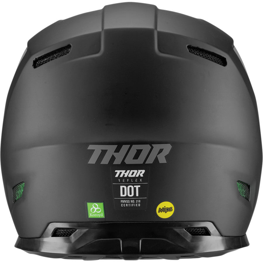 HELMETS THOR MX REFLEX BLACKOUT