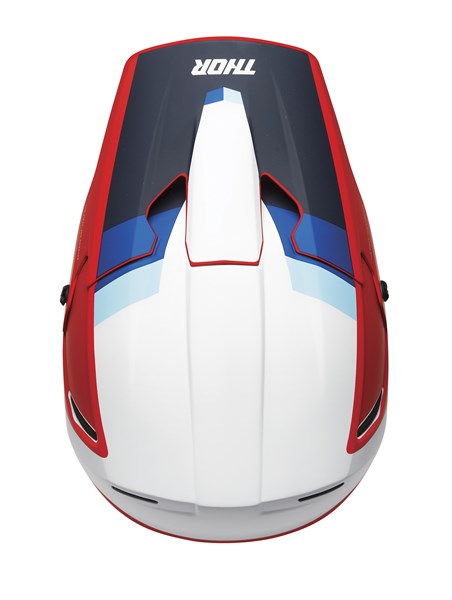 THOR MX REFLEX APEX HELMET WHT BLU S22