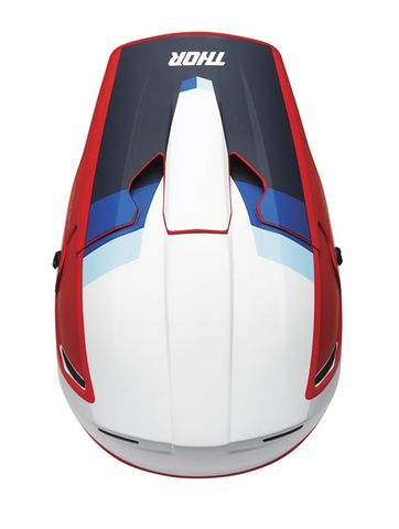 THOR MX REFLEX APEX HELMET WHT BLU S22