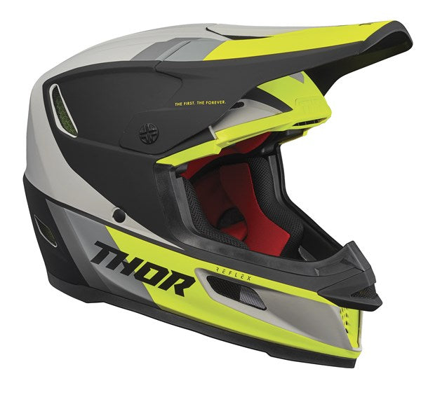 THOR MX REFLEX APEX HELMET ACID GRY S22