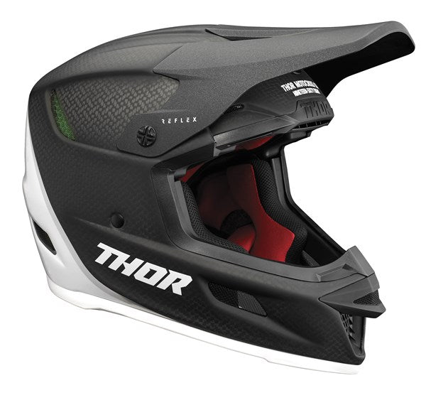 THOR MX REFLEX POLAR CARBON HELMET WHT S22