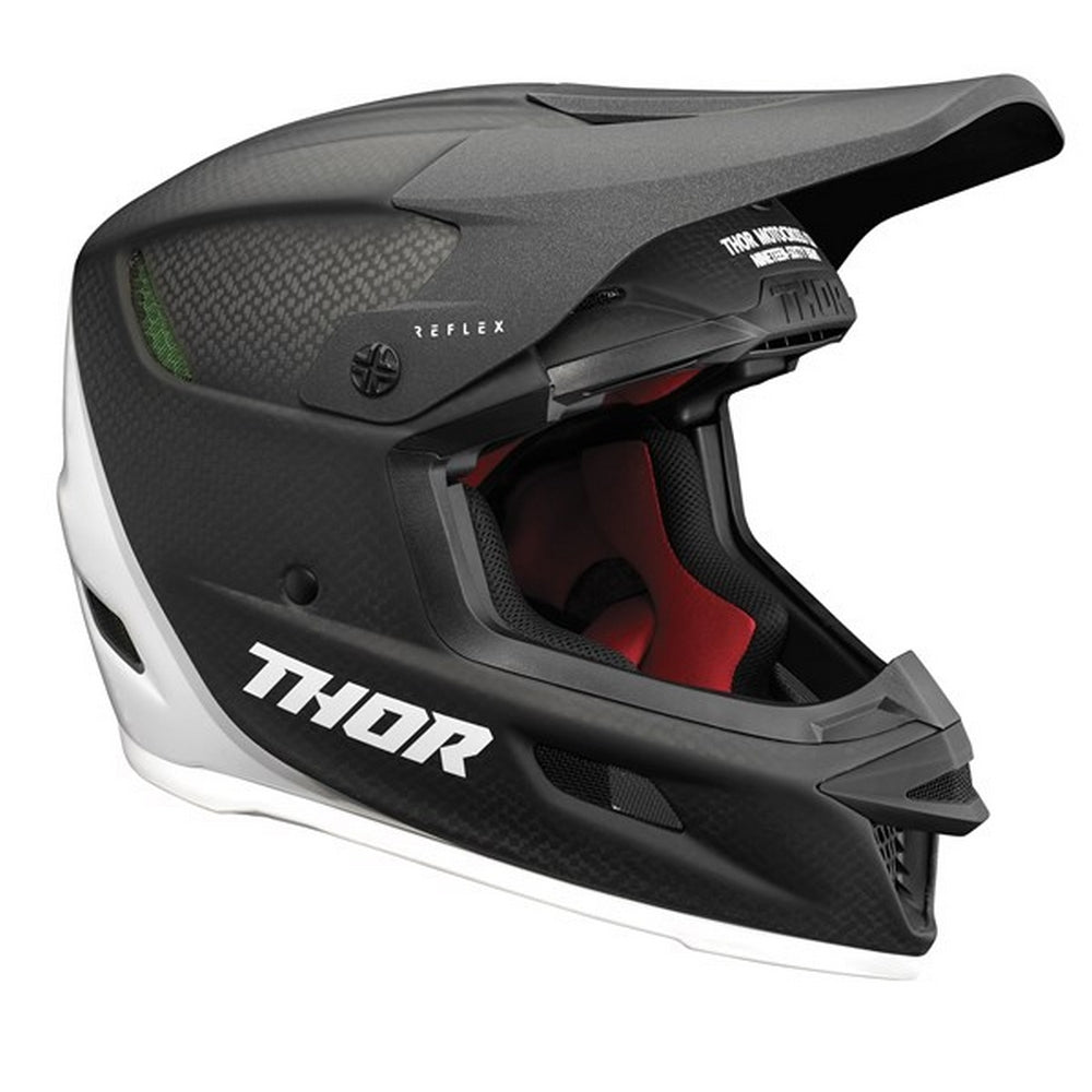THOR MX REFLEX POLAR CARBON HELMET WHT S22