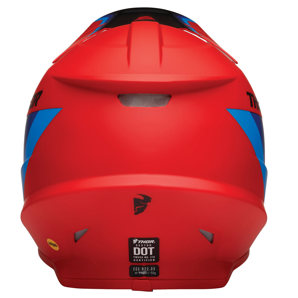 THOR MX SECTOR RUNNER MIPS HELMET RED BLUE