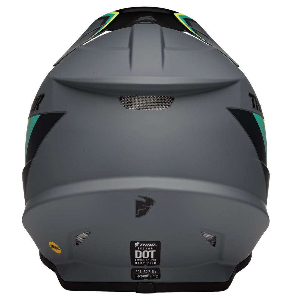 THOR MX SECTOR RUNNER MIPS HELMET GREY TEAL