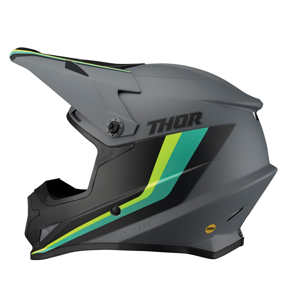 THOR MX SECTOR RUNNER MIPS HELMET GREY TEAL