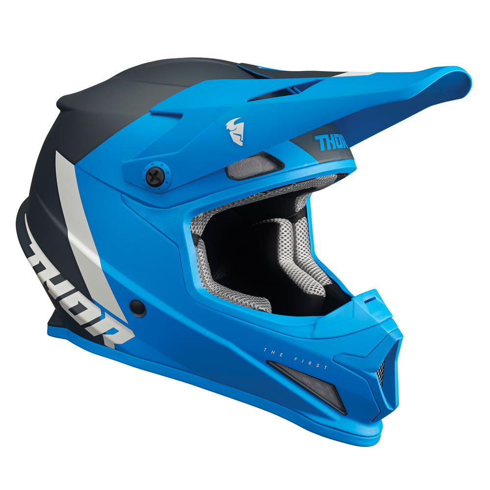 HELMET S22 SECTOR CHEV BLUE/GREY
